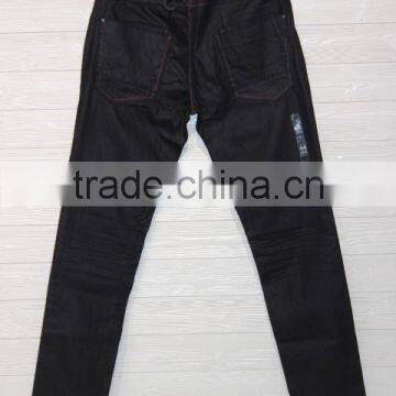 GZY China Manufacture Selling Fashion Innovative Design 100% Cotton Mens Jeans Pants Straight Casual Stock photo-2