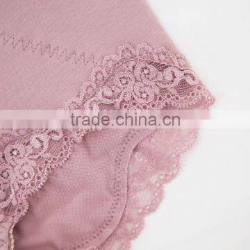 Factory Colorful 95% Cotton 5% Spandex With Lace Custom Sexy Fancy Woman Underwear photo-6