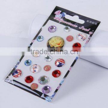 Crystal Diamond GEM Rhinestone Self Adhesive Sticker photo-6