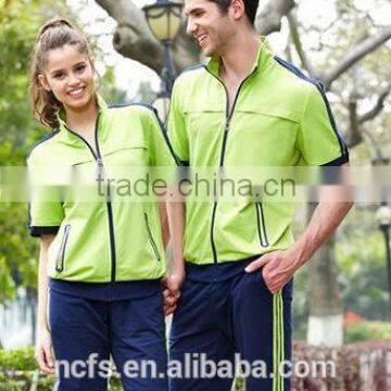 Fashion 100% Cotton Sportswear Sport Suit for Couple Lover photo-3
