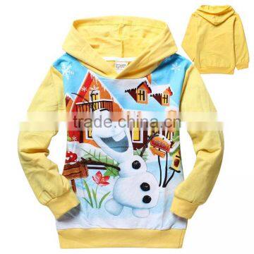 100% cotton baby boys cartoon hoodies children sweatshirts baby pullover for 2-8years