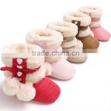 Girls Furry Shoes Cotton Boots Winter Items for Toddler Eco-friendly Material Shoe Kid photo-6