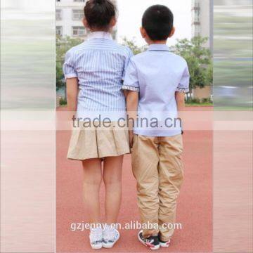 Wholesale Custom Primary Uniforms Shirts Pants Skirt Online Kids School Uniform photo-3