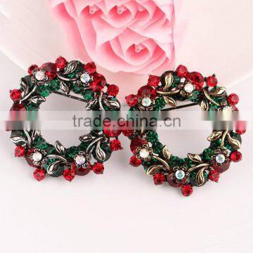 Zm53218a Latest New Brooch Design Flower Christmas Garland Brooches