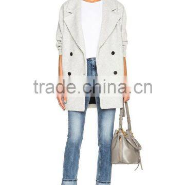 High Quality Girls Formal Woolen Cashmere Coat