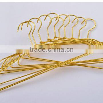 Wholesale Wire Hanger Copper Clothes Metal Hanger Bulk Wire Rose Gold Hangers photo-3