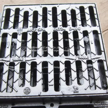 Cast iron square gully grating