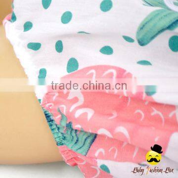 Summer Pineapple Printed Lace Halter Design Infant Baby Bodysuit Clothes Toddler Girl Jumpsuit Romper photo-5