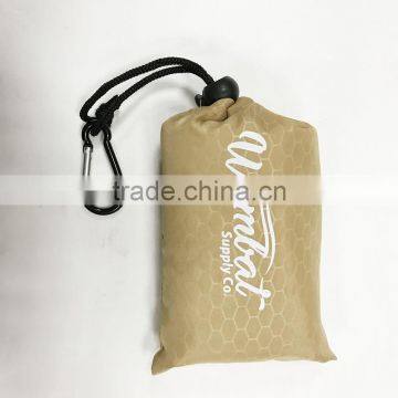 Wholesale Mini Picnic Beach Pocket Blanket With Stakes