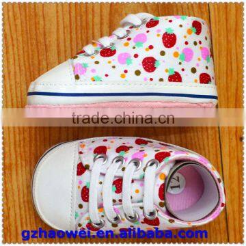 Strawberry Printed Baby Girl's Sportschuhe photo-5