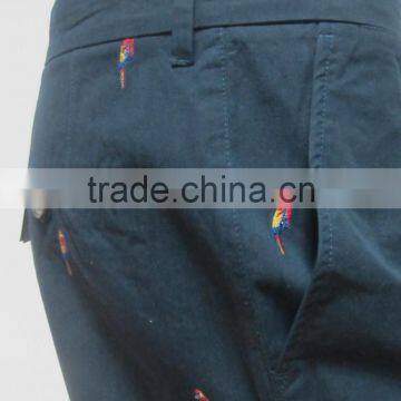 OEM New Design Fashionable High Quality Casual Cotton Elastic Force Shorts for Men PS1375 photo-4