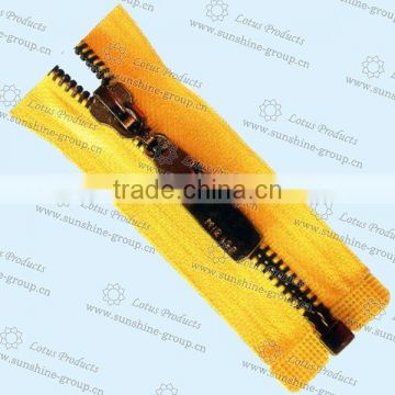 Metal Zipper With Two-way Slider Zipper