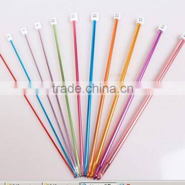 Knitting Needle Type Aluminum Handle Crochet Hook