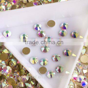 Factory's Crystal AB Flatback Rhinestones Loose Rhinestones for Nails and Clothing photo-2