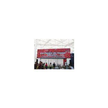 High Contrast Outdoor Advertising LED Display P10 for Airport , IP65 1/4 Scan