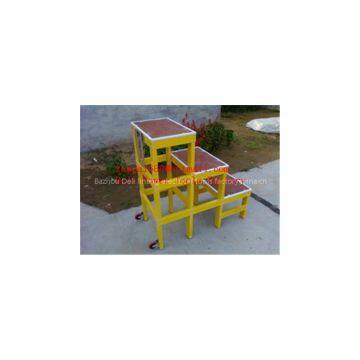 A-shape fiberglass insulated ladders&hot selling ladder