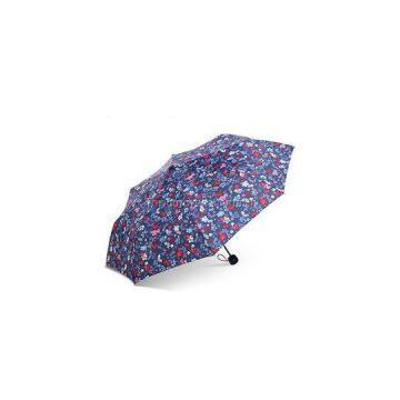 Strong Steel 3 Fold Umbrella With Various Patterns