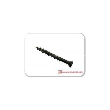 4mm*35mm stainless screw with wabble heard for wpc special use  general purpose