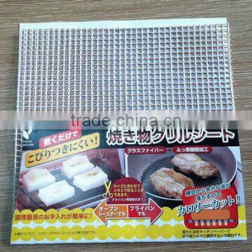 PTFE fiberglass barbecue grill mesh,available for use in your kitchen