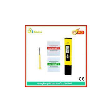 Manual calibration digital ph water meter pen