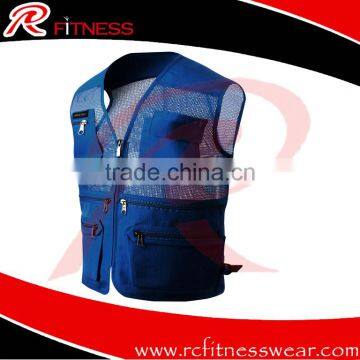 Fashion Design Safety Equipment Traffic High Visibility Safety Reflective Vest With Pockets