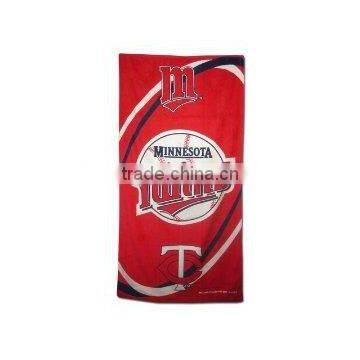 100% cotton printed beach towel wholesale