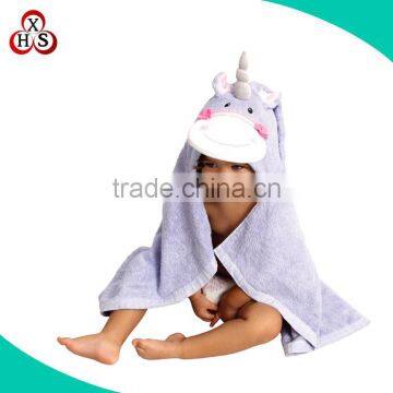 Custom Animal Head Hooded Baby Towel Bamboo Baby Hooded Towel photo-6