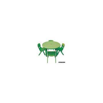 Plastic Table and Chair
