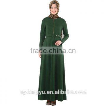 green y blue 4 color hemp muslim dress/ xger muslim islamic fashionable abaya kaftan dresses/fancy dl islamic muslim dress