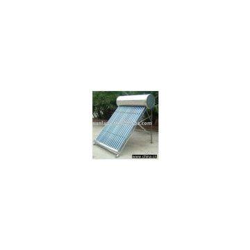 Compact Unpressurized Solar Water Heater