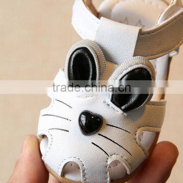 B21405A Baby Cartoon Leather Sandals Cute Baby Toddler Shoes photo-4