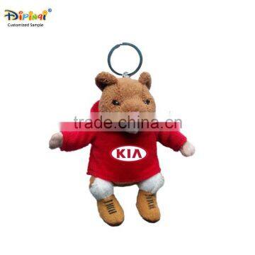 Aipinqi CKSR01 cute stuffed mouse plush keyring