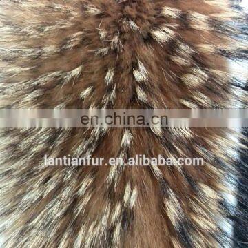 Natural Raccoon Large Fur Collar / fur Trim for Winter Coat/Parka winter