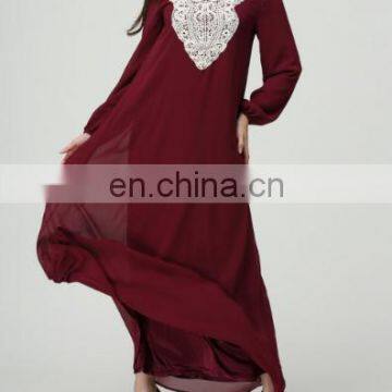 Women Fashion Muslim Dress Jilbabs and Abayas Loose Plus Size Islamic Dresses(Mu042611)
