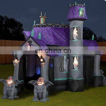 2016 hot sale high quality oxford bouncy castle inflatable halloween bulk bouncy castle