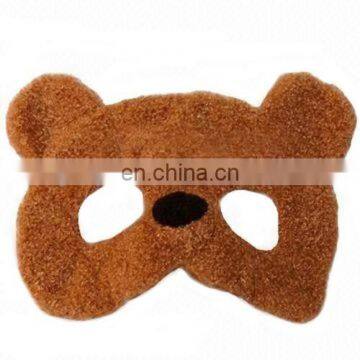 Customsize The Carvinal plush mask teddy bear mask kids mask