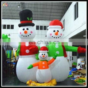 Christmas Decorative-inflatable Snowman, Giant Inflatable Christmas Snowman for Holiday Display/yard Decoration photo-3