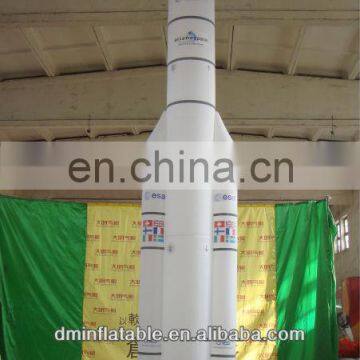 The most popular advertising replica 3m H PVC inflatable rocket YP-17