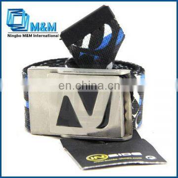 Canvas Belt With Metal Buckle Belt Buckle Bottle Opener