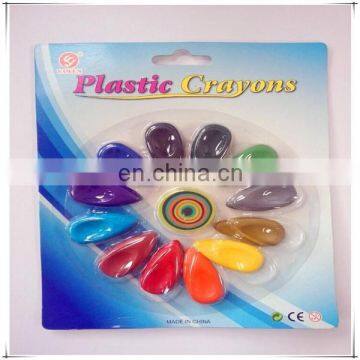 colorful plastic crayons for children