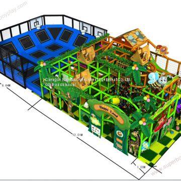 HLB-I17024 Children Amusement Park Items Kids Indoor Soft Play Equipment