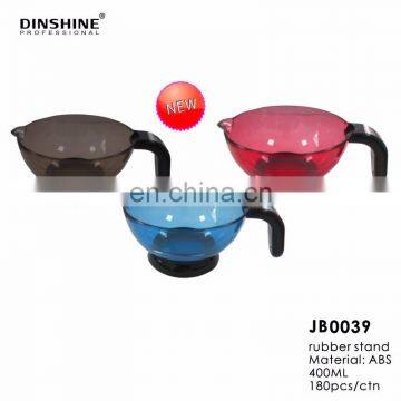 2017 high quality with rubber stand barber tint bowl