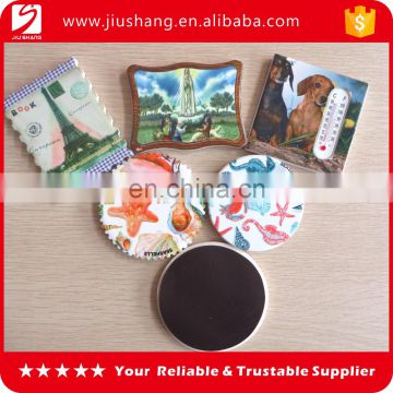 Christmas Souvenir ceramic fridge magnet with epoxy coated