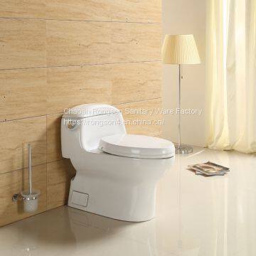 Best selling factory s-trap siphonic one piece  toilet