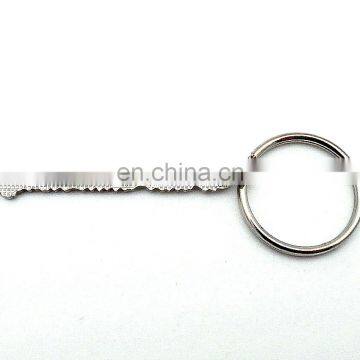 Customized Fashion HOT SALE SILVER HEART METAL HEART KEY CHAIN photo-3