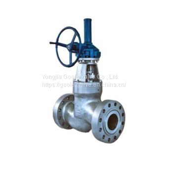 Flange high pressure globe valves power station valves