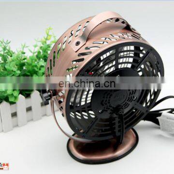 Best Gift New Design Mini electric Strong Wind metal table fan with usb