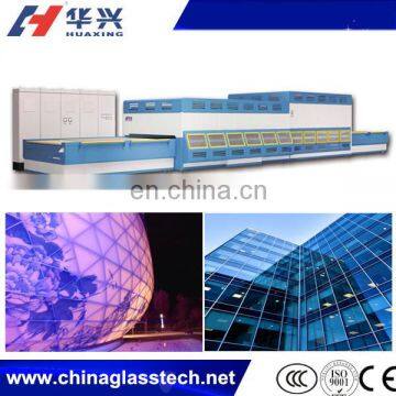 Clear/Colored Cut To Size Float Glass Tempering Machine Price