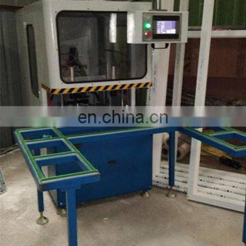 CNC Corner cleaning machine for pvc window and door