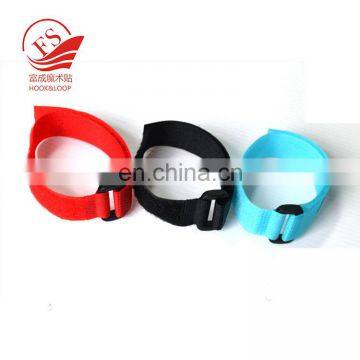 Custom Elastic Wrist Bands Nylon Strapping Tape Hook and Loop for Sale photo-2